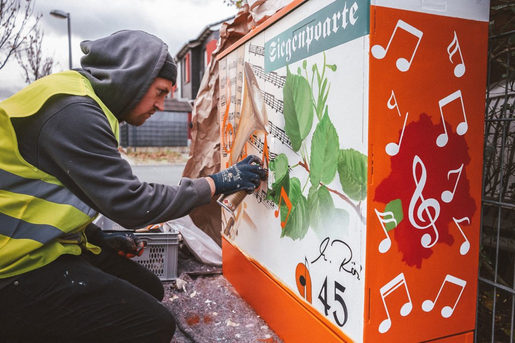 Electric Box Murals